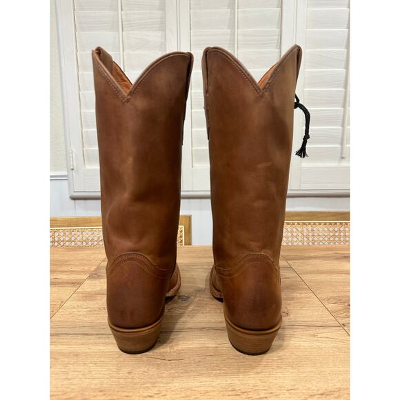 Cleo + Wolf Women's Ivy Western Cowboy Boots Brown Leather Size 9 NWOB Stylish - Picture 11 of 16